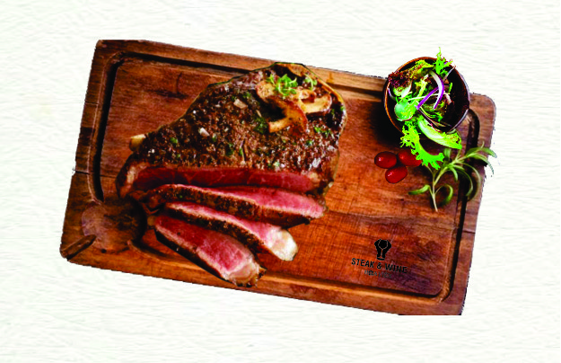 Sườn thăn ngoại bò kiểu New York ủ 30 ngày (Dry Aged Bone in New York Steak 30 days) Sườn thăn ngoại bò kiểu New York ủ 30 ngày (Dry Aged Bone in New York Steak 30 days)