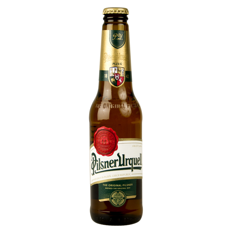 Bia chai Pilsner Urquell 330ml (Cộng Hòa Czech) (Thùng 24 chai) - Ưu đãi đặc biệt