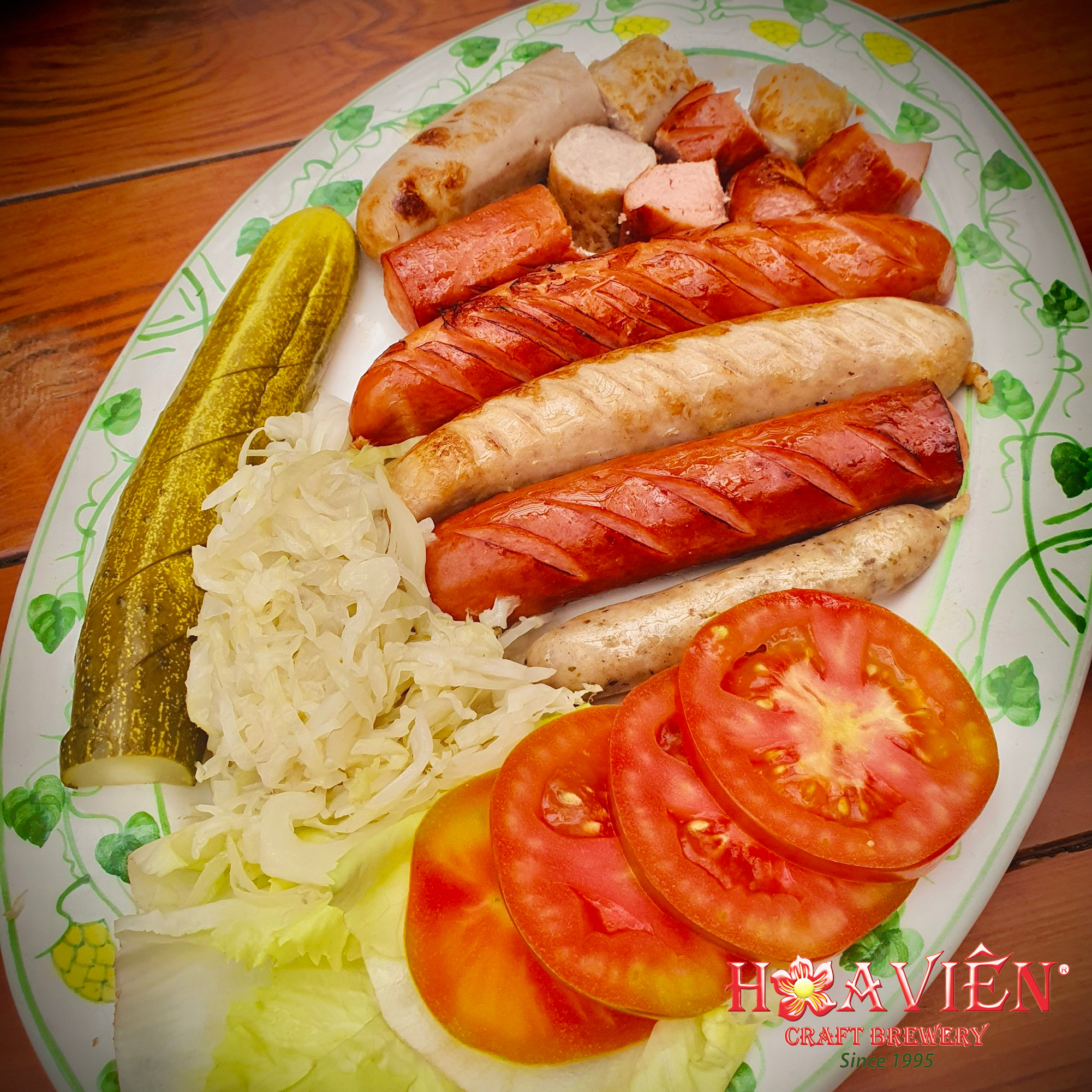 German Grilled Sausage Combo